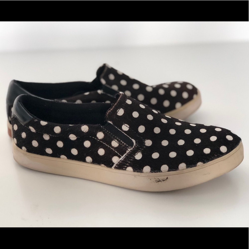 Polka dot flats